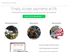 Tablet Screenshot of paymentprinter.com